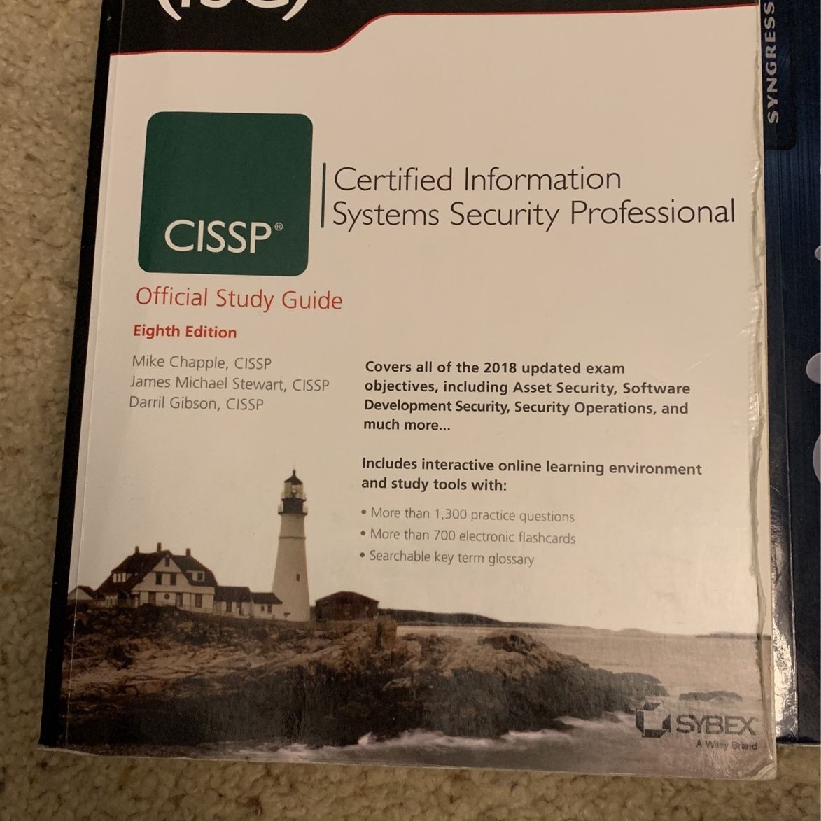 3 CISSP Study Books