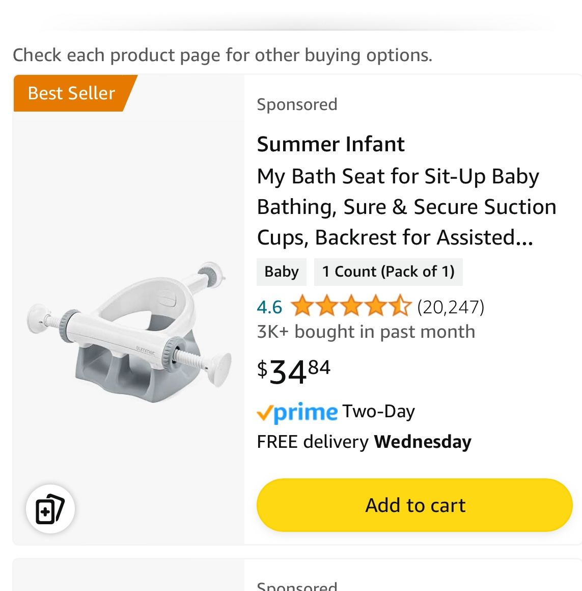 Baby Bath Seat