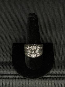 Chrome Hearts Floral Cross Ring