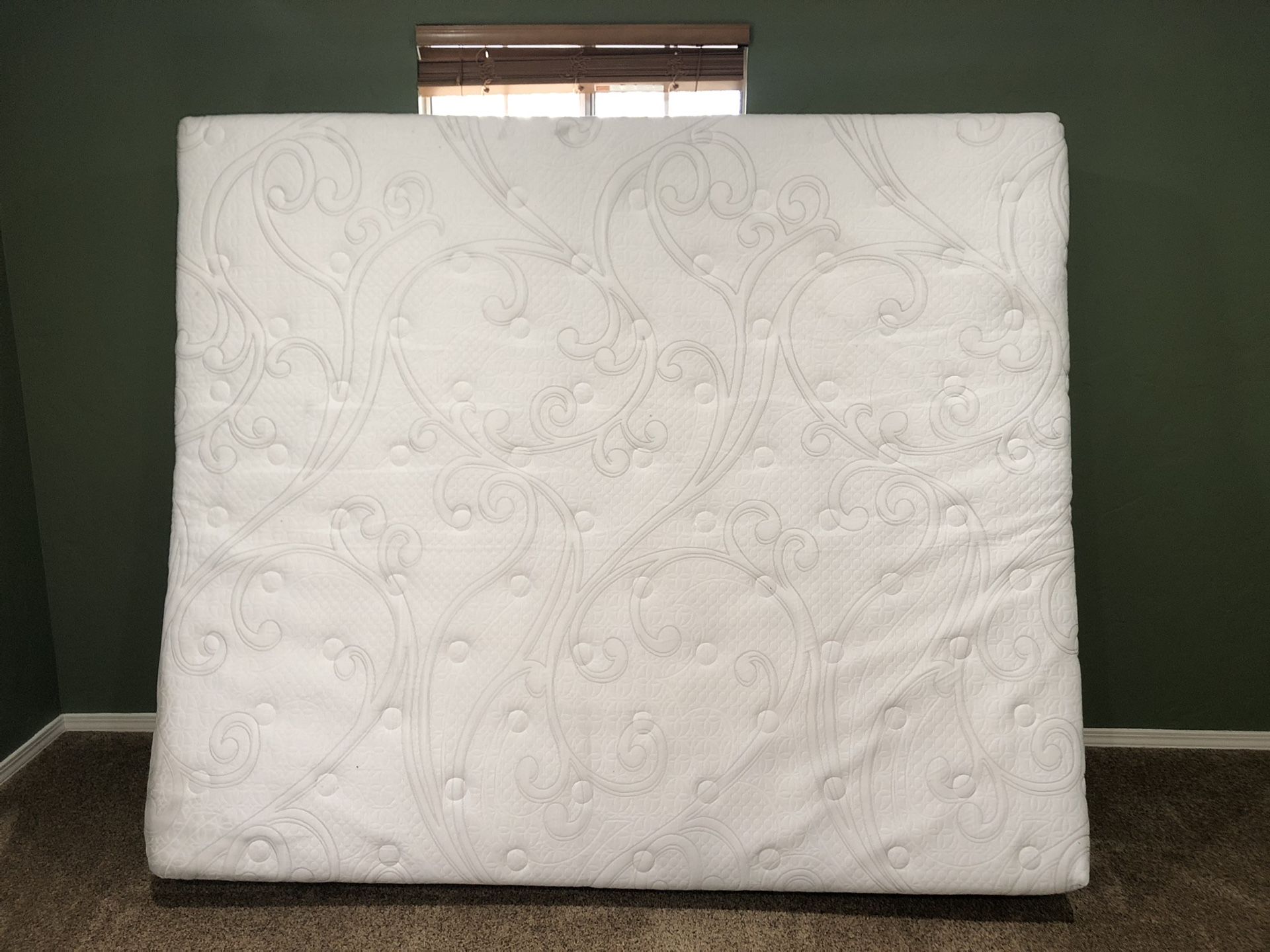 king memory foam mattress with 1 year trial