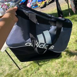 Adidas Duffle Bag Grey