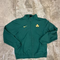 Nike NBA Boston Celtics City Lightweight DNA Snap Jacket CD3038-312 Size Large 