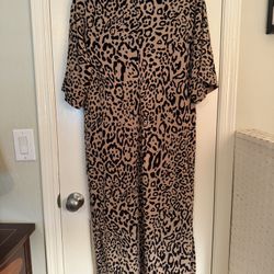Leopard Print Dress 