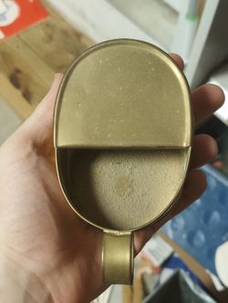 Vintage brass beggars Collection cup.