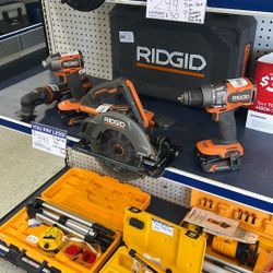 4pc Ridgid Set 