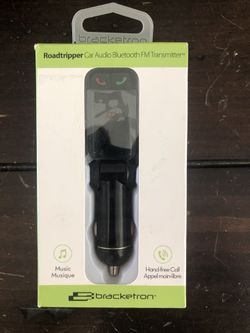 BRACKETRON ROAD TRIPPER CAR AUDIO BLUETOOTH FM TRANSMITTER
