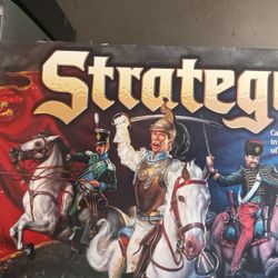 Stratego Board Game 2 Players 8yrs to Adults Great Condition!