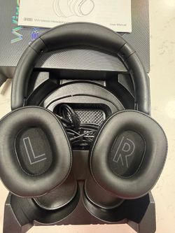 H9 Wireless Headphones Black Over-Ear