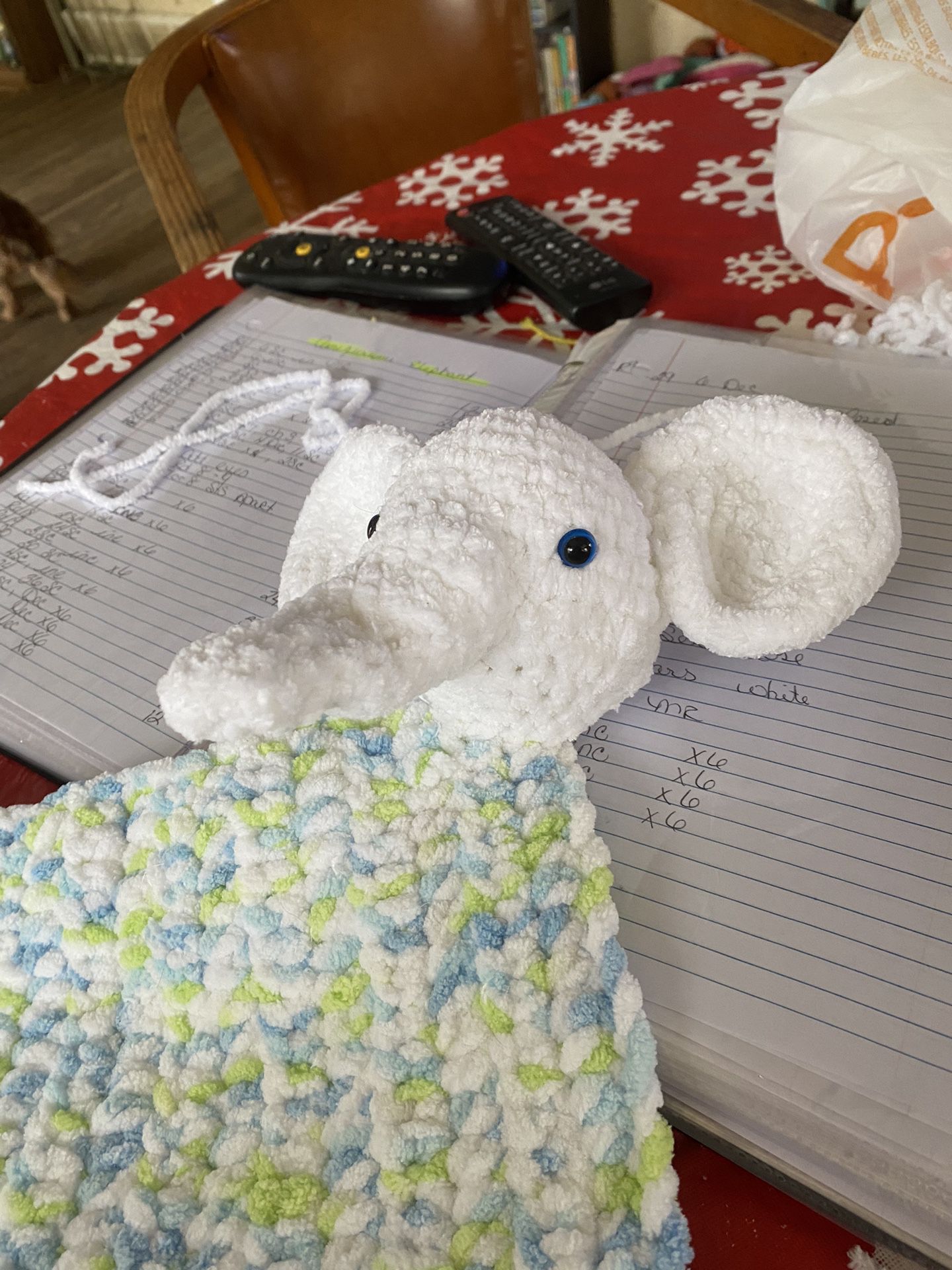 Elephant Blanket To Carry And Cuddle 