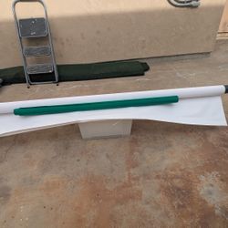 White And Green Photo Backdrop Fabric