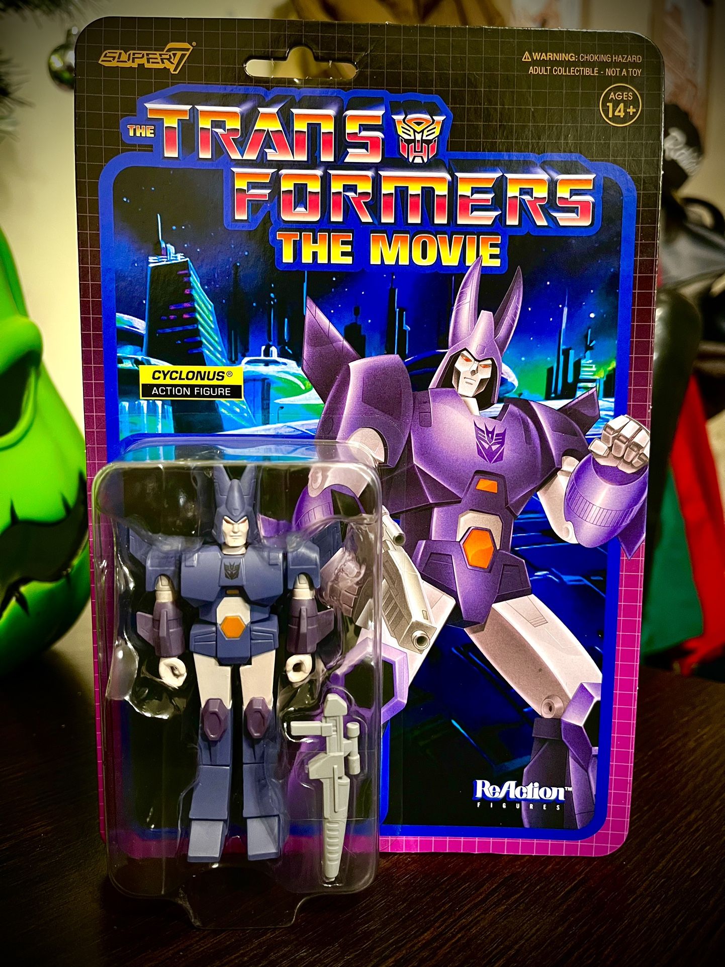 Super7 Transformers ReAction Figures Wave 6 Cyclonus