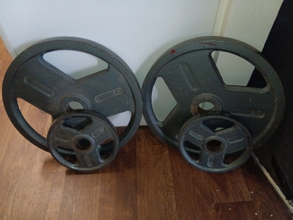 Weight Plates Olympic Style