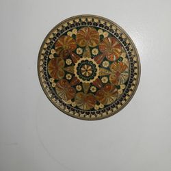 Antique Brass Hanging Plate