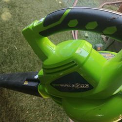 Green works !  Battery Operated Blower