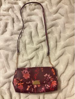 Floral Burgundy Crossbody Bag - Target (A New Day)