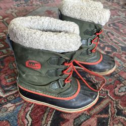 Kids Sorel Waterproof Insulated Boots Size 2