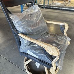 Outdoor Swivel Chair - Black