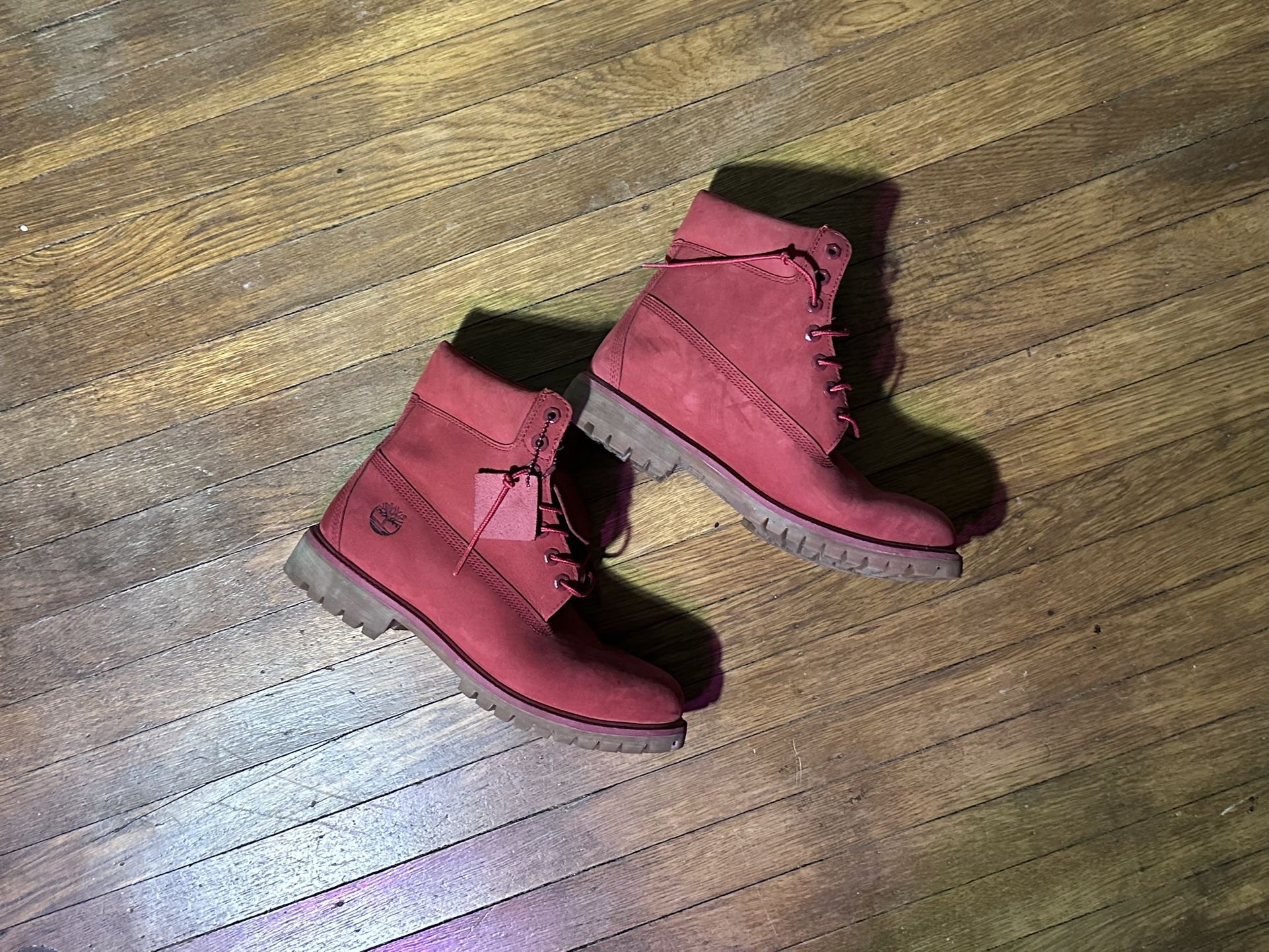 Mens Timberland Boots 6’ Red