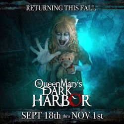 Queen Mary dark harbor