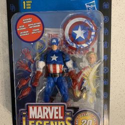 Captain America 20th Anniversary CGC Marvel Legends Comics Figures