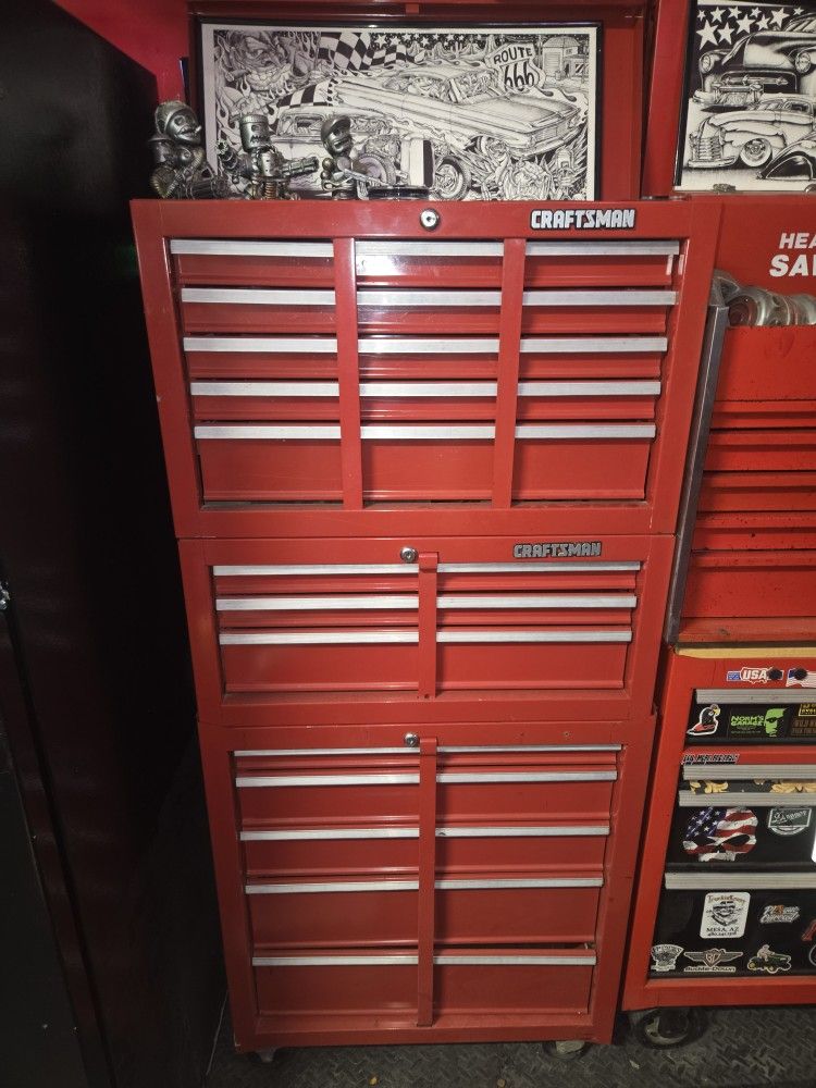 Craftsman 3 Piece Rolling Toolbox