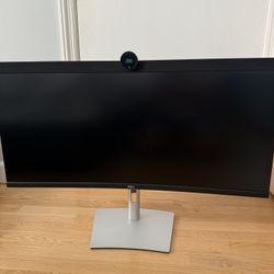 Dell P3424WEB 34 Curved Video Conferencing Monitor