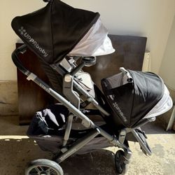 Uppababy double stroller