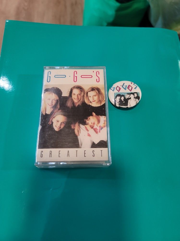 Go-Gos Cassette and Pin