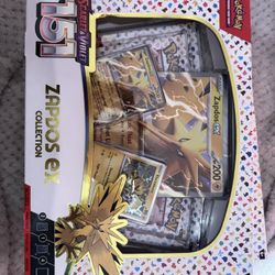 Zapdos Ex Box 