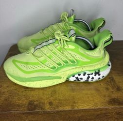Adidas Alphaboost V1 Neon Green Sneakers