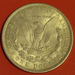 1921 P Philidelphia Mint Morgan Silver Dollar $1 Vintage Coin BU