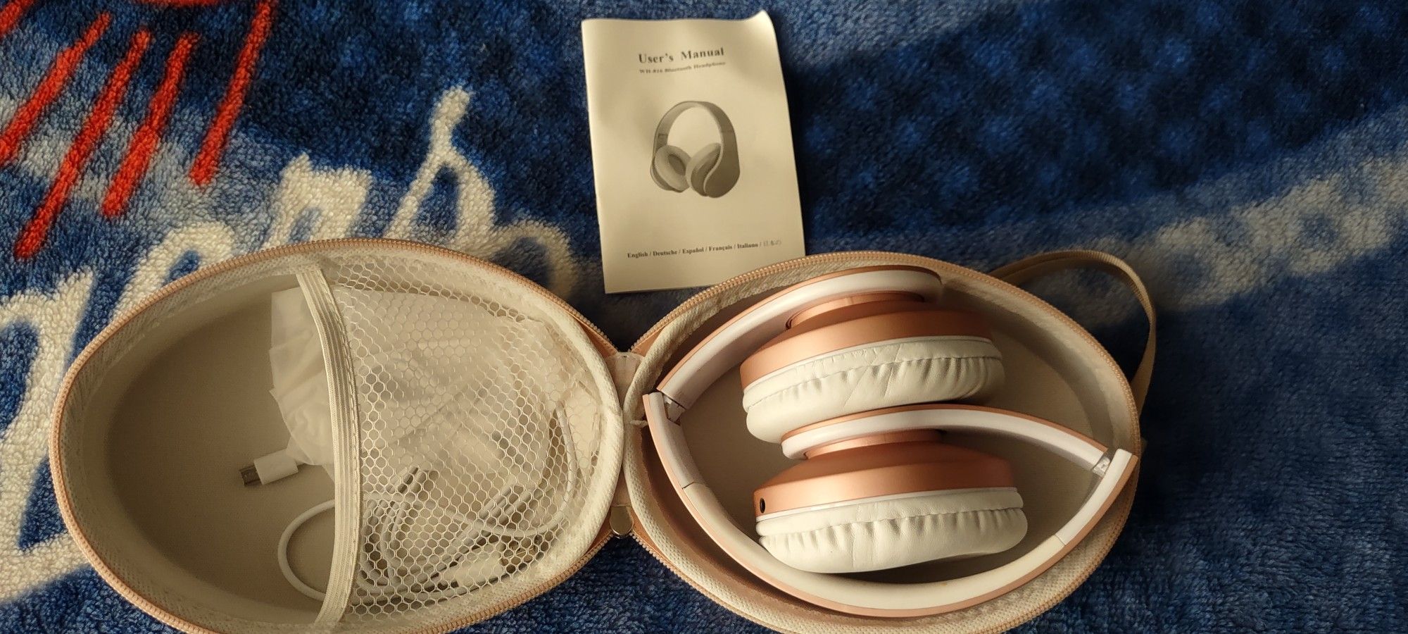 Over Ear Bluetooth Headphones, WXY Girls Wireless Headset 