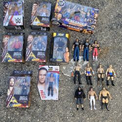 WWE Elite / WCW / Action Figure Lot : Lot Of 20 Wrestling Action Figures [ Miscellaneous]
