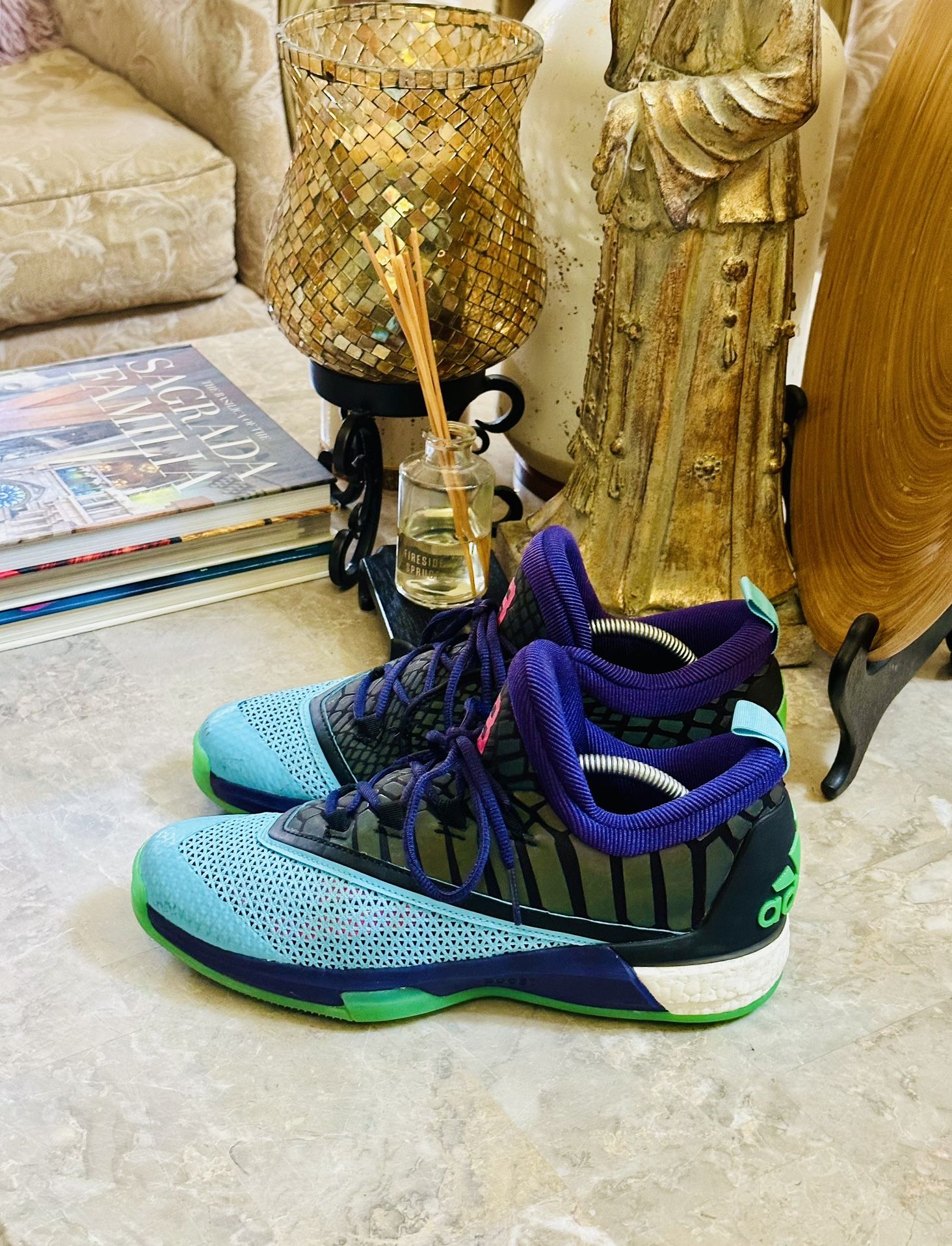 Adidas Crazylight Boost 2.5 Low Harden All Star Shoes Size 8
