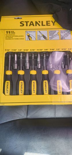 Stanley sae nut driver set