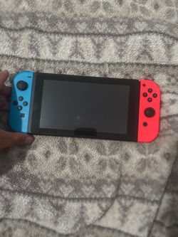 Nintendo Switch with Neon Joy-Cons