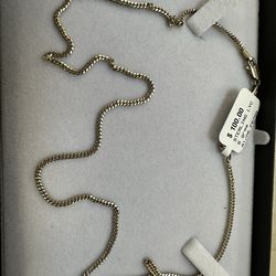 Silver necklace