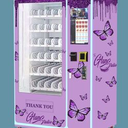 Cute Purple Vending machine