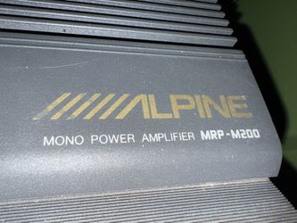 Bass Amplificador V- Power Marca Alpine