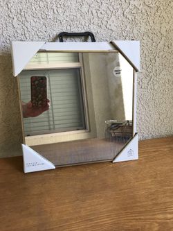 New Antique Glass Wall Mirror by Hearth & Hand