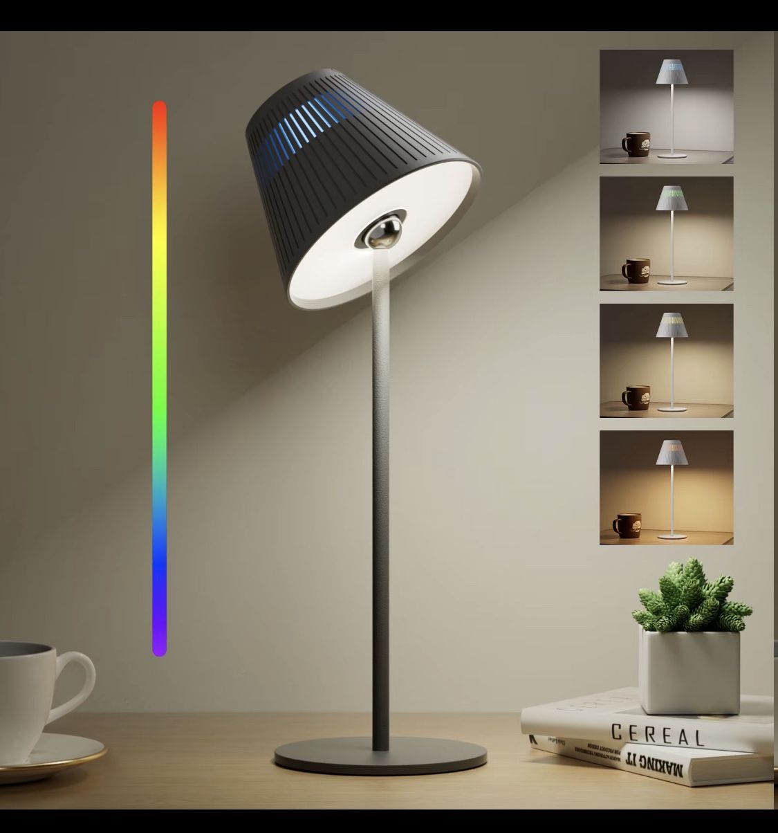 Rechargeable Beautiful RGB lamp