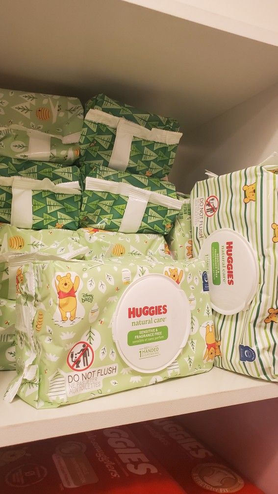 New Huggies Wipes Packs