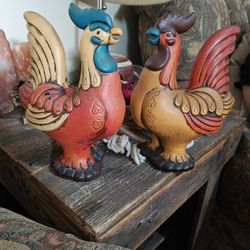 Vintage Talavera Chicken 2 Pieces 