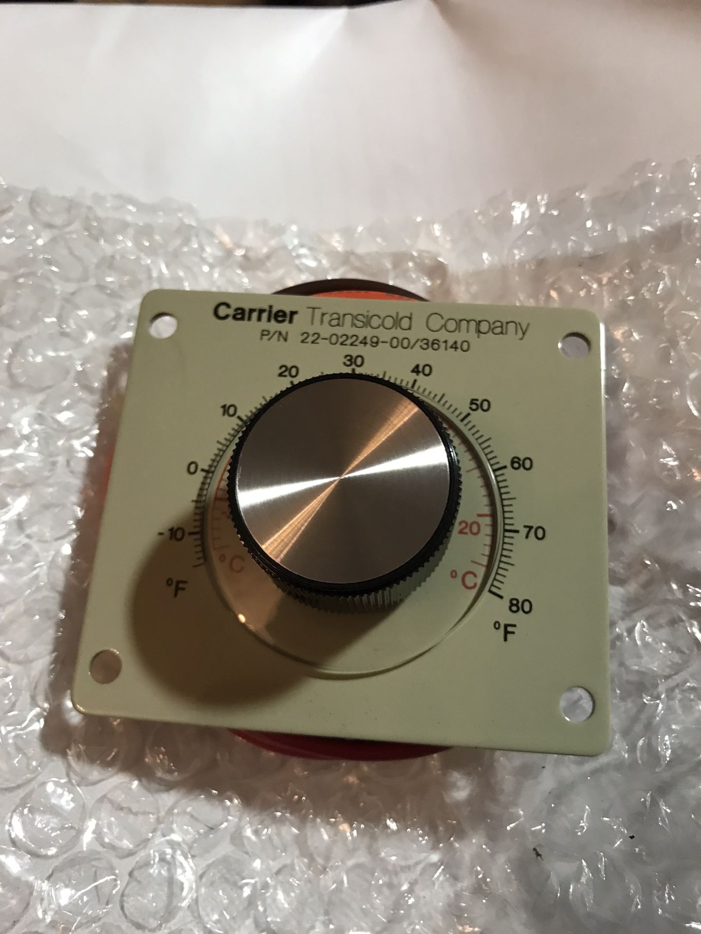 Temperature selector carrier 22-02249-00 MT Container Gmbh Hamburg