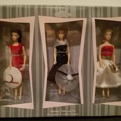 Hallmark Keepsake 45th Barbie Anniversary Friendship Fashion Fun Figurines