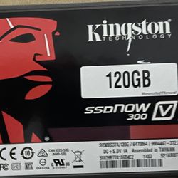 Kingston V300 120GB SSD 6Gbp/s 7200 RPM