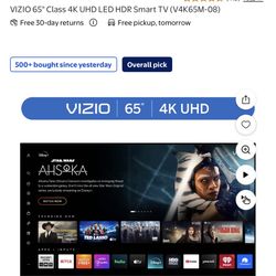 65in Vizio Tv