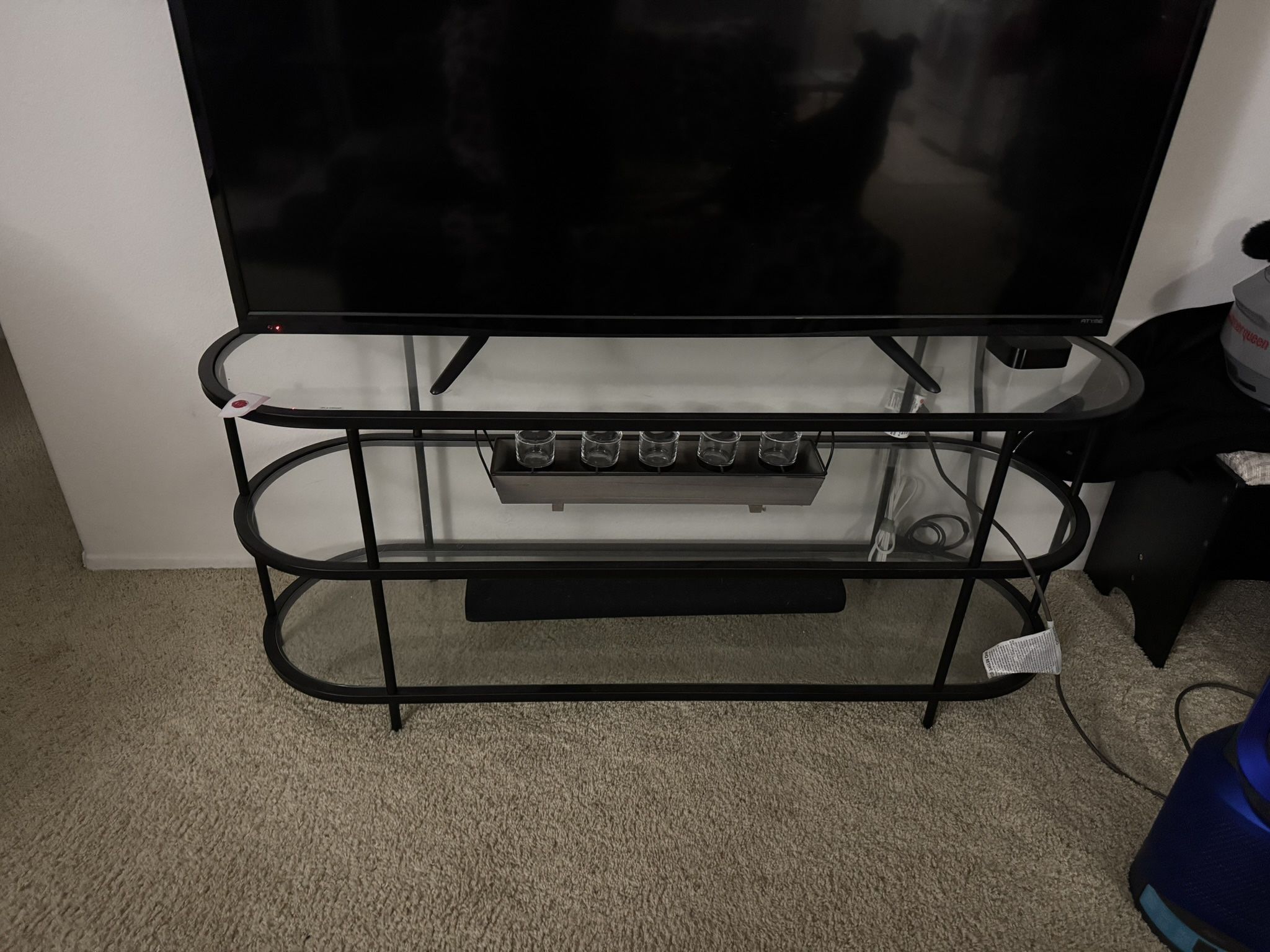 Henn & Hart Oval TV Stand
