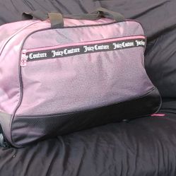 JUICY COUTURE ROLLING LUGGAGE BAG