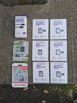 INSANE DEAL, MICRO SD AND SD CARD BUNDLE  new